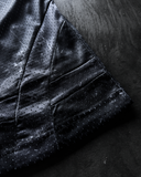 "MORSE" PANELED MOTO JERSEY