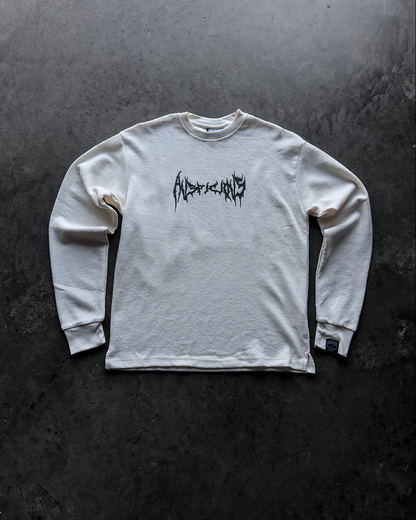 "IVORY" ARACHNID WAFFLE LONGSLEEVE