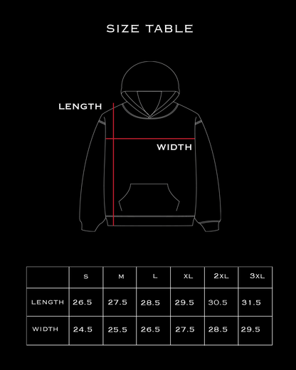 1968 (ASH) HOODIE