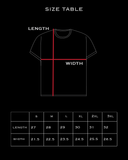 "SERPENTS FATE" RUST WASHED OVERSIZED TEE