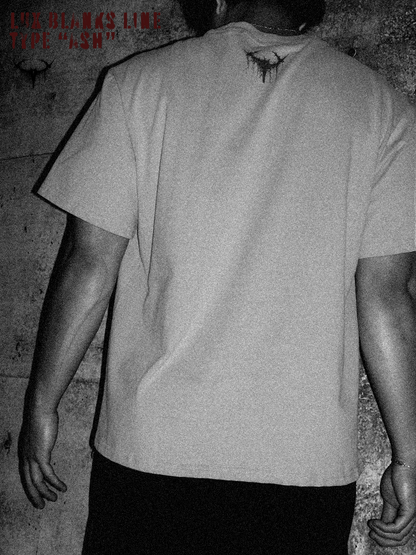 LUXURY BLANK TEE (ASH)