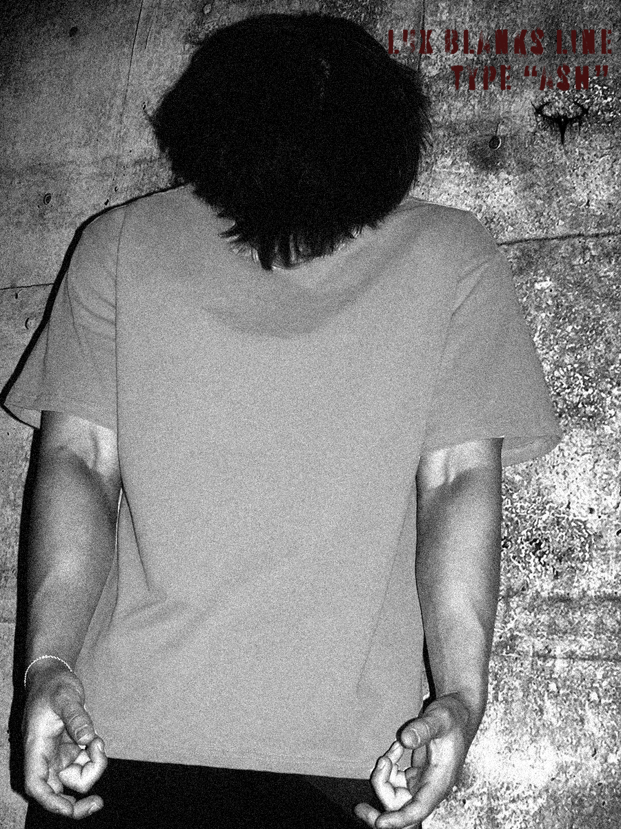 LUXURY BLANK TEE (ASH)