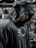NIGHTBLADE KNIT HOODIE