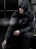 NIGHTBLADE KNIT HOODIE