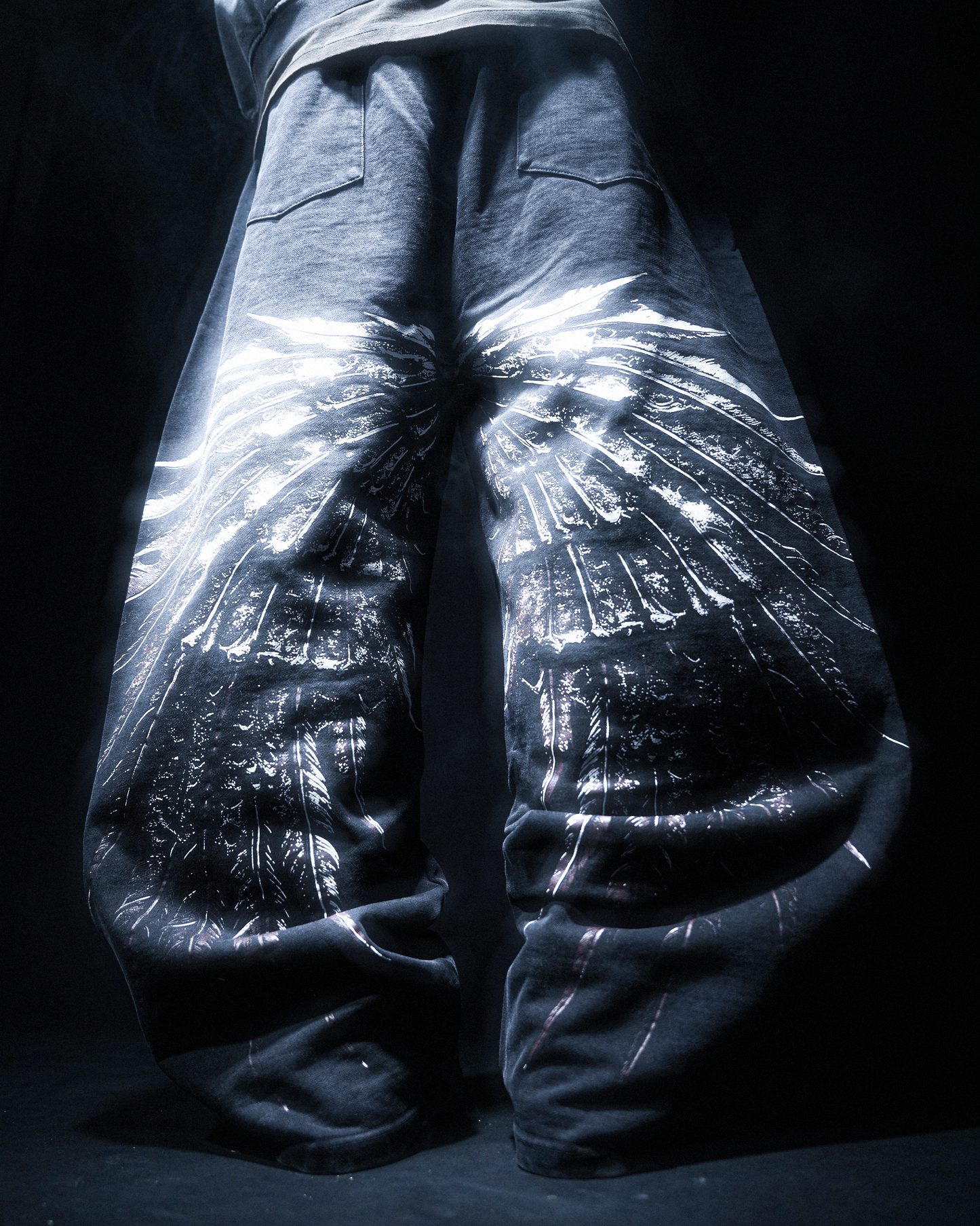 "RAVENFALL" ULTRA BAGGY SWEATS