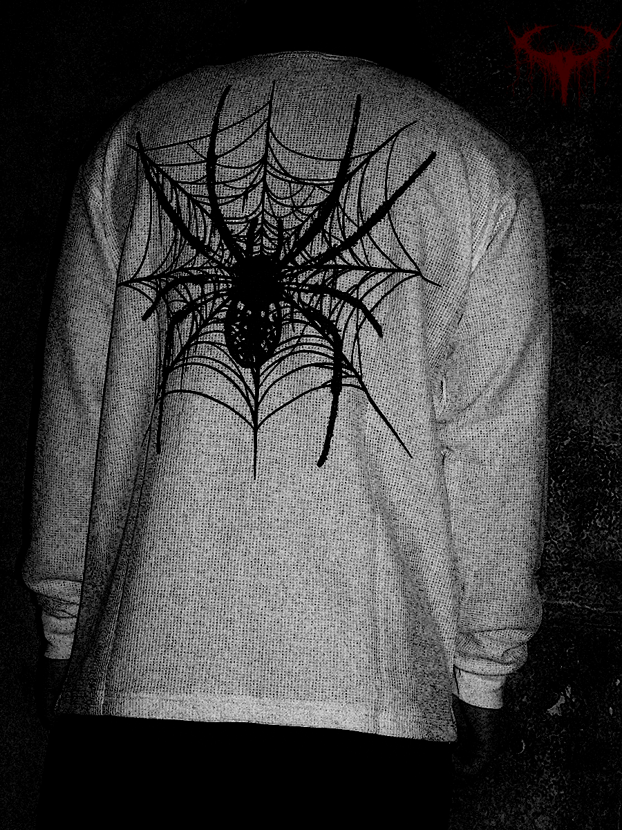 "IVORY" ARACHNID WAFFLE LONGSLEEVE
