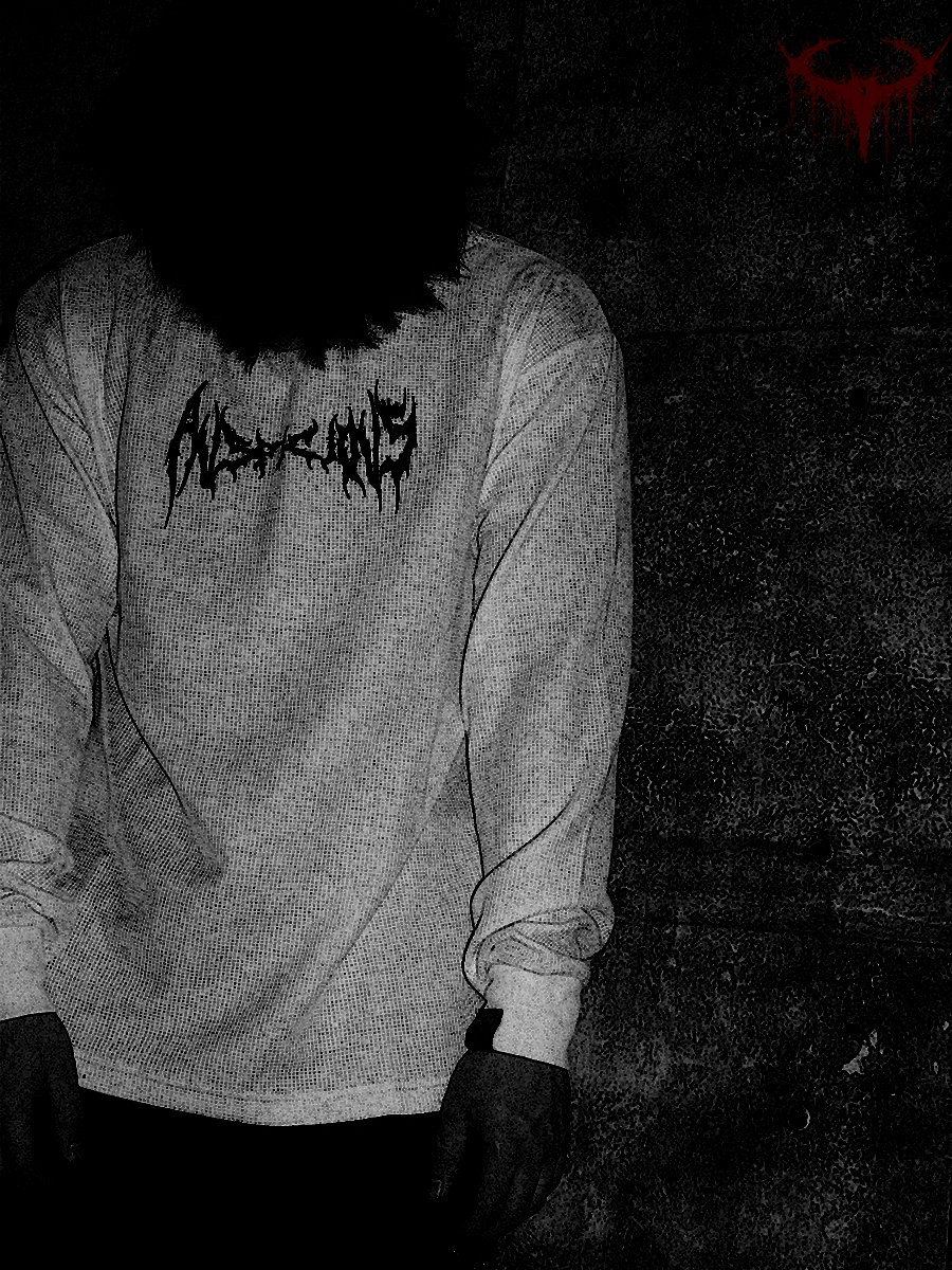 "IVORY" ARACHNID WAFFLE LONGSLEEVE